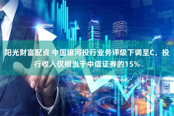 阳光财富配资 中国银河投行业务评级下调至C，投行收入仅相当于中信证券的15%